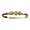 2 Scallop 1 Sand Dollar Hook Bracelet - 14K Yellow Gold 4mm 8.0 Inch