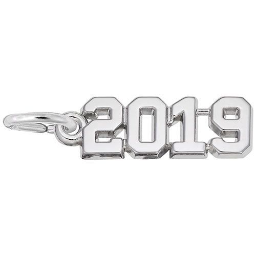 2019 Charm  - 14K White Gold  - 10-3819-0-14KW