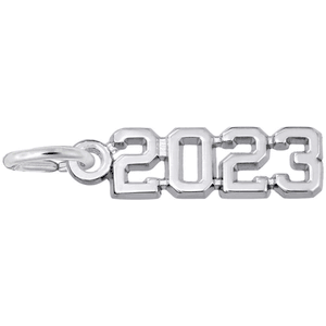 2023 Charm - Silver - 10-3823-0-ss