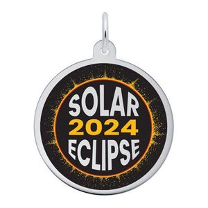 2024 Eclipse Colored Charm  - Sterling Silver  - 10-1015-0-SS