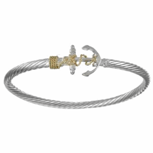 3.5mm Anchor Cable Hook Bracelet With 14ky Wraps 8.0  - CBLC35ANC80