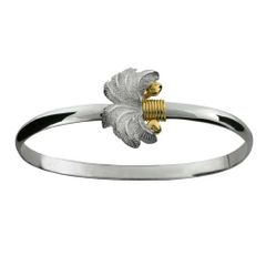 Palm Hook Bracelets 4mm - Silver / Gold