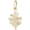6149 Oak Leaf Charm 10K Gold - 10-8313
