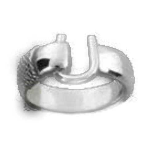 6mm Caribbean Hook Rings 6  - RS6HK60