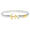 6mm Gold Color Ti Wrap Anchor Hook Bracelet - TiGA600