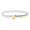 6mm Gold Color Ti Wrap Dolphin Hook Bracelet - TiGD600