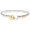6mm Gold Color Ti Wrap Stingray Hook Bracelet - TiGSR600