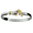 6mm Shark Hook Bracelets W/14ky Shark & Wraps 7.0  - C62CSHAHK70