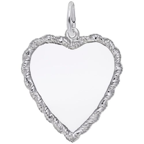 8379-Heart Charm - 14K White Gold - 10-4624-wg