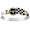 8mm Racing Steering Wheel Hook Bracelets W/14k Wrap 8.5  - RSWC885