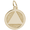 AA Symbol Charm Gold Plated - 10-7797