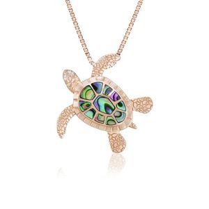 Abalone Turtle Pendant 24mm, Hawaiian Inspired  Pendant, STP-0033P/RG