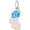ABC Block Painted Charm White Gold - 10-8336
