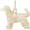 Afghan Dog Charm 10K Gold - 10-2372