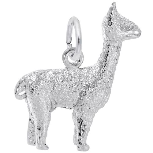 Alpaca Charm - Sterling Silver - 10-1696-SS