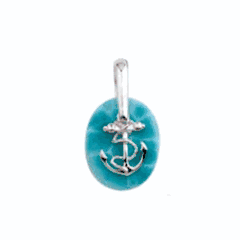 Anchor Charm For Larimar Tablet  - CHSANC