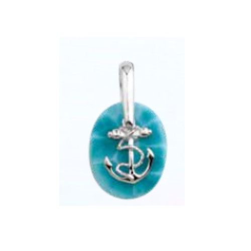 Anchor Charm For Larimar Tablet  - CHSANC