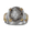 Ancient Turtle Coin Two Tone Rings 11  - TTACRTUR11