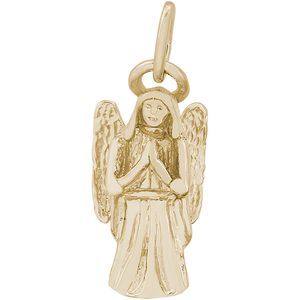 Angel Charm - 10K Gold