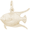 Angel Fish Charm 10K Gold - 10-7744