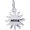 Antigua Sun Small Charm - Sterling Silver