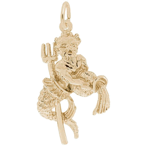 Aquarius Charm 14K Gold - 10-4131-0-14K