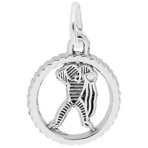 Aquarius Charm 14K While Gold - 10-4541-0-14KW