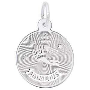 Aquarius Charm Sterling Silver - 10-4581-0-SS