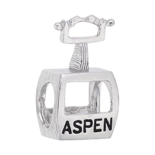 Aspen Gondola Bead - Sterling Silver - 10-9178-s