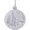 Aspen Scene Charm - 14K White Gold