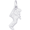 Astronaut Charm-White Gold - 10-8274