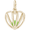 August Birthstone Charm Gold Plated - 10-8350-8