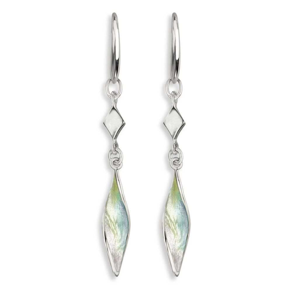 Aurora Wire Earrings-33mm  Sterling Silver - NW0568A