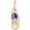 Baby Bootie February Charm 10K Gold - 10-2734-2