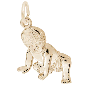 Baby Charm Gold Plated - 10-6313-0-GP