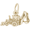 Backhoe Charm Gold Plated - 10-6586
