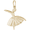 Ballet Dancer Charm Gold Plated - 10-0190