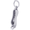Ballet Slipper Charm White Gold - 10-8284