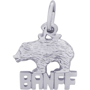 Banff With Bear Charm - Sterling Silver - 10-1736-s
