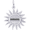 Barbados Sun Large Charm - Sterling Silver