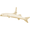 Barracuda Fish Charm 10K Gold - 10-2438