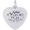 Be My Valentine Charm White Gold - 10-3269
