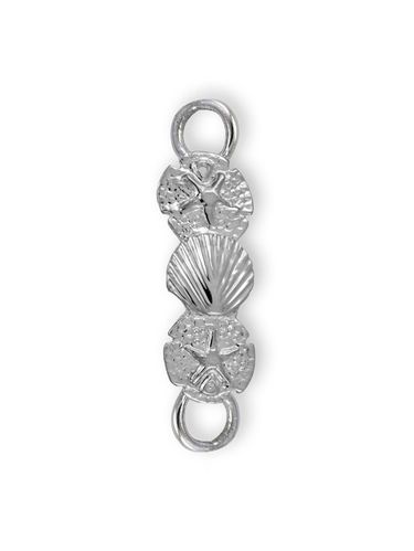 Beachcomber Clasp Sterling Silver Rhodium Plated - SCCBC-R