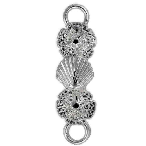 Beachcomber Large Clasp Sterling Silver Rhodium Plated - SCCBCLG-R