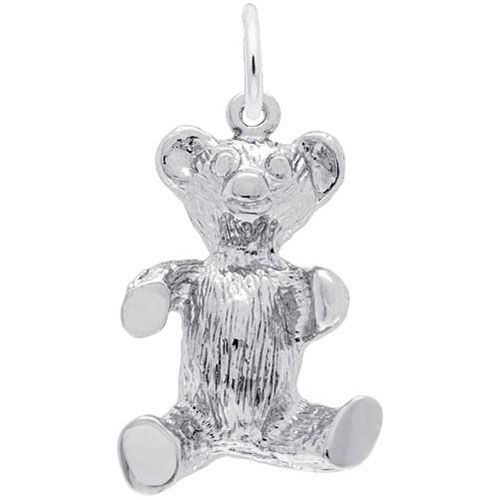 Bear Charm 14K While Gold - 10-2176-0-14KW
