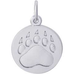 Bear Paw Print Charm - 10-1607