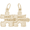 Best Friend Puzzle Piece Charm 10K Gold - 10-2485