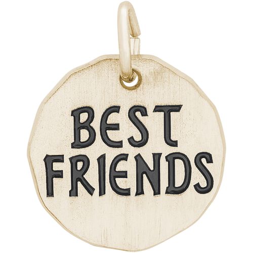 Best Friends Charm Tag - 14K Gold - 10-8437