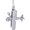 Bi-Plane Charm White Gold - 10-3357