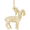 Big Horn Sheep Charm Gold Plated - 10-4018